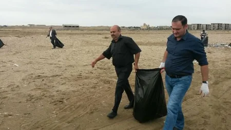 Xəzər dənizinin sahil zolağında iməcilik keçirilib