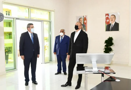 Сданы в эксплуатацию реконструированные системы водоснабжения и канализации города Дашкесан 