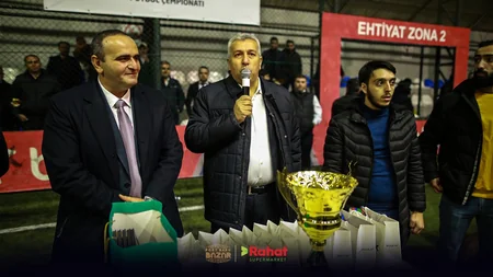 “Zəfər Kuboku” futbol çempionatının qalibləri mükafatlandırıldı