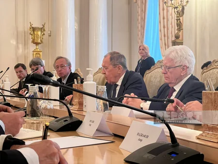 В Москве проходит встреча глав МИД Азербайджана и России
