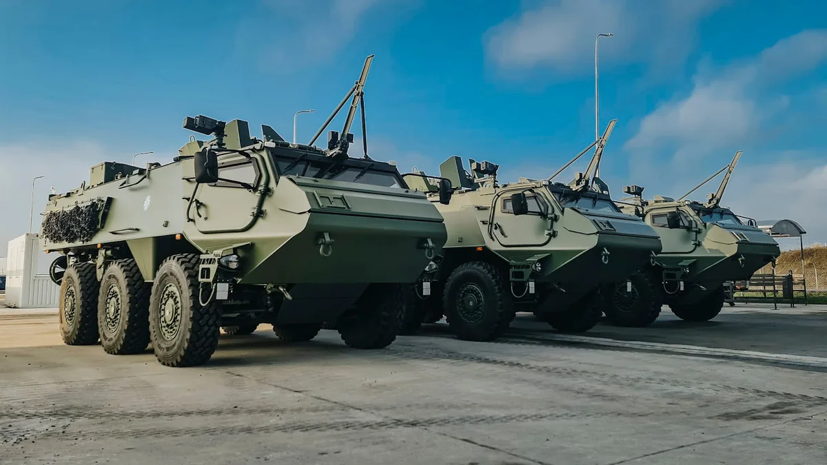 Sweden buys 321 armored vehicles from Finland-based Patria