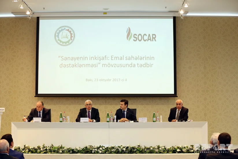Bakıda emal sahələrinin dəstəklənməsi ilə bağlı tədbir keçirilib