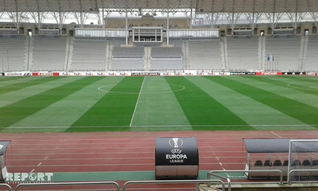 Республиканский стадион имени Тофика Бахрамова готов к матчу между Карабахом и ПАОК