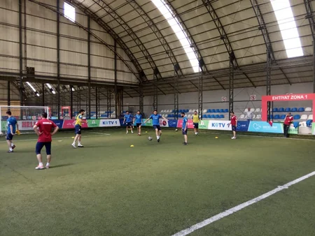 Avropa çempionatı: Mini-futbol üzrə Azərbaycan millisi Bakıda son məşqə çıxıb
