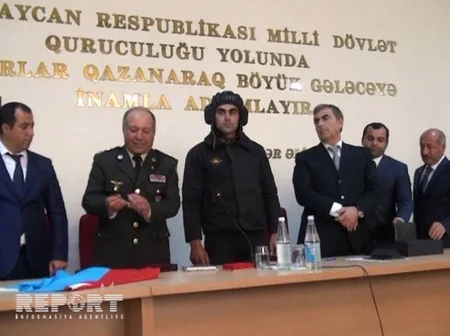 ​Silahlı Qüvvələrin tank tağımının komandiri təltif olunub