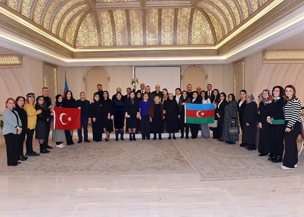 Türkiyədən olan bir qrup şəhid ailəsi Azərbaycana gəlib