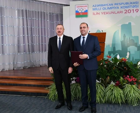 Prezident İlham Əliyev 2019-cu ilin idman yekunlarına həsr olunan mərasimdə iştirak edib - YENİLƏNİB