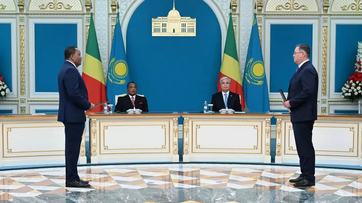 Казахстан и Конго договорились о сотрудничестве в нефтегазовой сфере