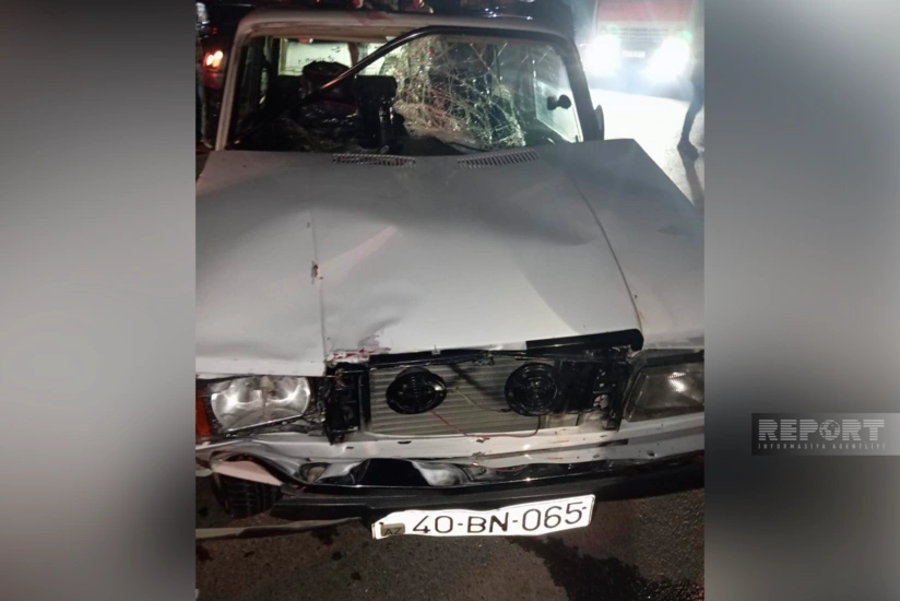 Goranboyda avtomobil piyadanı vuraraq öldürüb