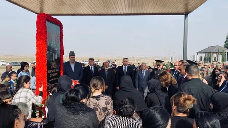 Samuxda şəhidlərin xatirəsi yad edilib