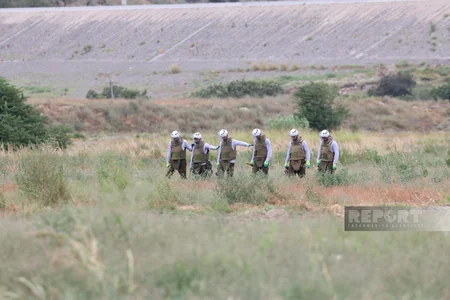 Private company engages in demining in Azerbaijan