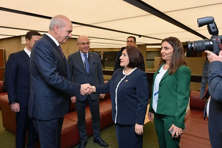 Azərbaycan və Türkiyənin parlament sədrləri ikitərəfli əlaqələri müzakirə ediblər