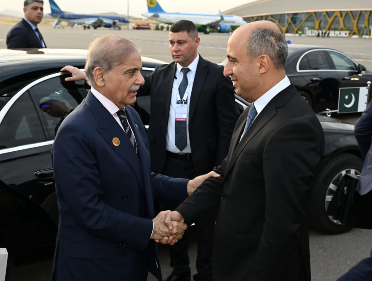 Pakistanın Baş naziri Məhəmməd Şahbaz Şərifin Azərbaycana səfəri başa çatıb