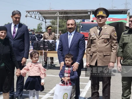 FHN tərəfindən şəhid övladları üçün “açıq qapı günü” keçirilib