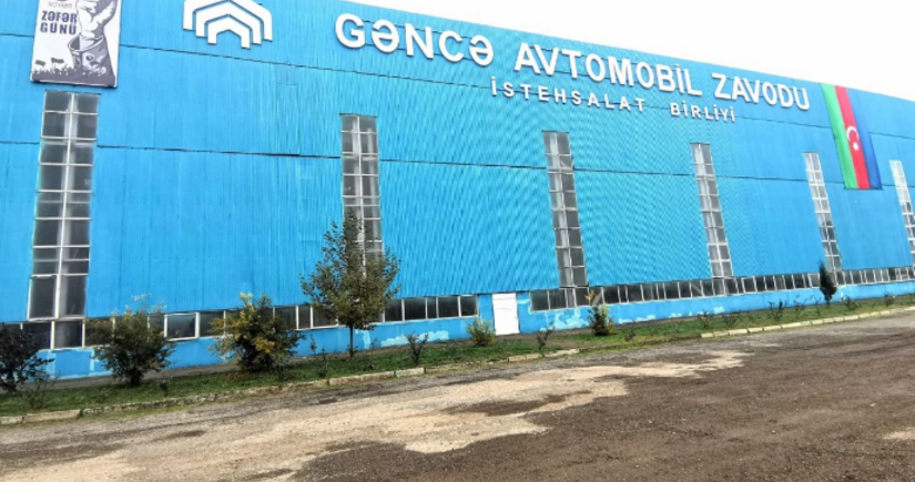 “Gəncə Avtomobil Zavodu”nun xalis mənfəəti 2 dəfə azalıb 