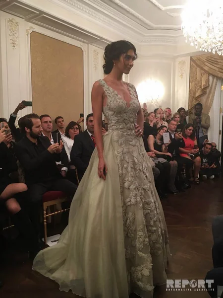 Parisdə azərbaycanlı modelyerin kolleksiyası nümayiş olunub - FOTO