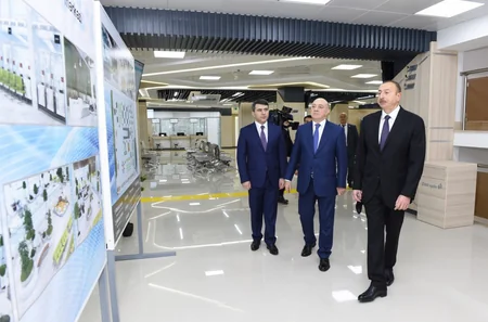 Prezident İlham Əliyev 1 saylı “ASAN Kommunal” Mərkəzinin açılışında iştirak edib