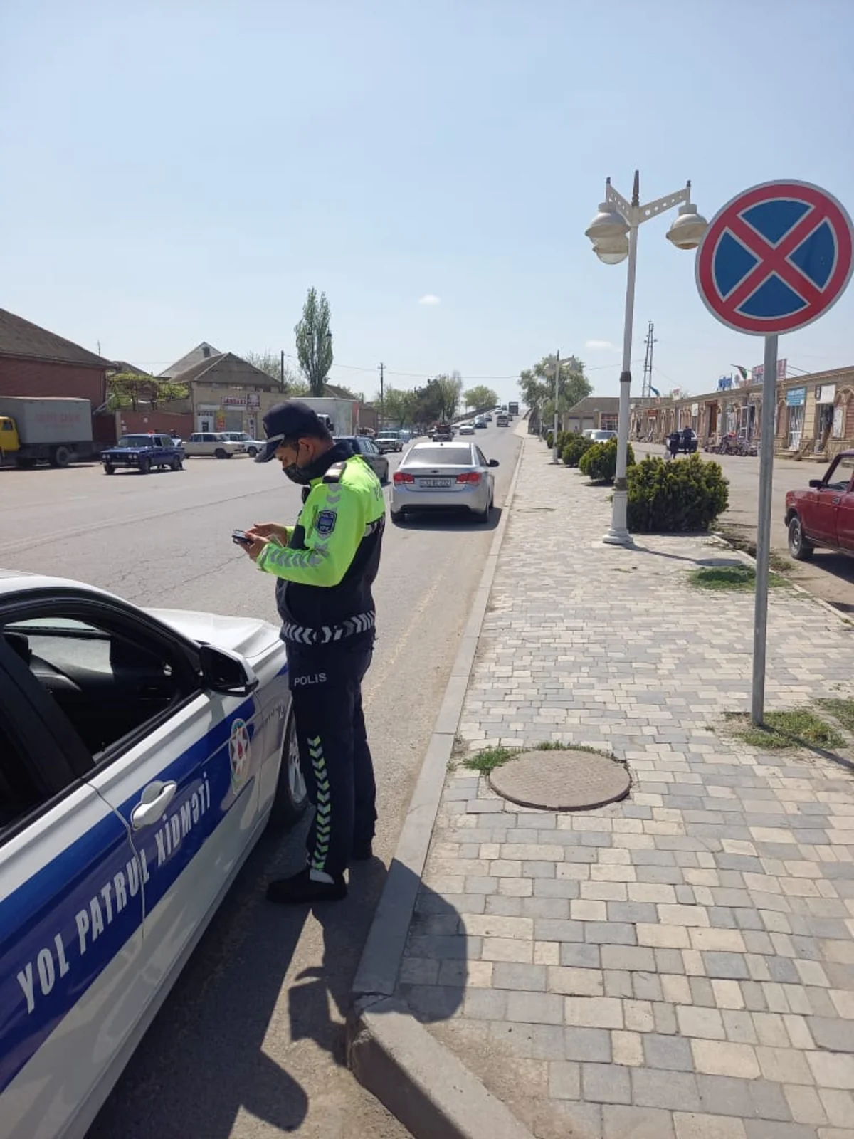 Kürdəmirdə qaydaları pozan sürücülər cərimələndi