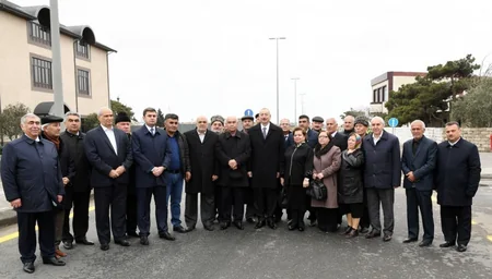 President Ilham Aliyev attended opening of Mardakan-Gala highway