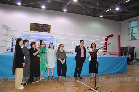 Marneulidə Azərbaycanın Respublika Gününə həsr olunan konsert keçirilib