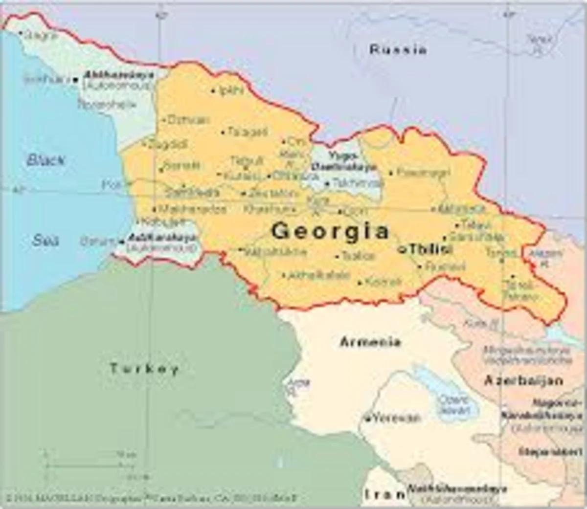 36% грузин считают Азербайджан своим главным союзником