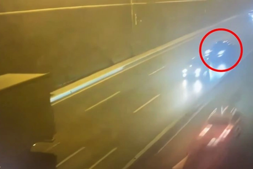 Blogerin düşdüyü ağır yol qəzasının görüntüləri yayılıb - VİDEO