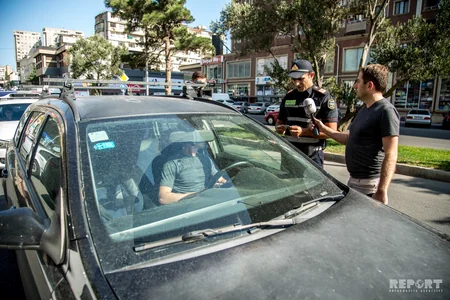 Yol polisi Xətai rayonunda profilaktik-maarifləndirmə tədbirləri keçirib - FOTOLAR - VİDEO - YENİLƏNİB