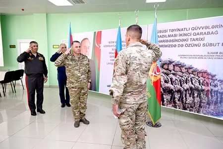 Azerbaijan Special Forces mark 26th anniversary