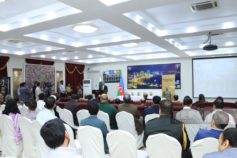 Pakistanda “Vətən müharibəsi tarixi - Şəxsiyyət faktoru” adlı kitabın təqdimatı keçirilib