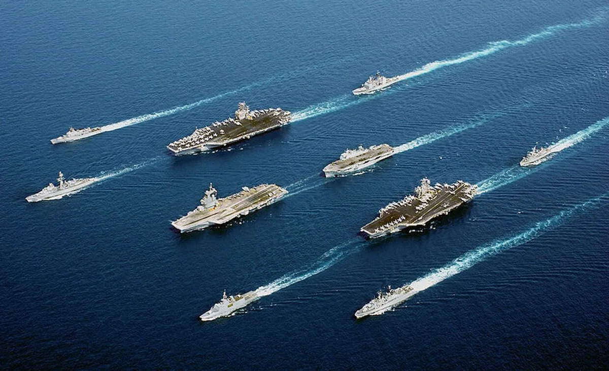 S. Korea, US stage combined maritime drills in Yellow Sea