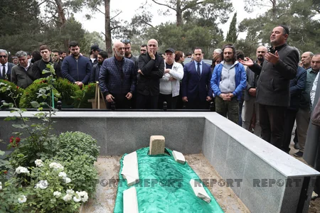 Xalq artisti Vaqif Əsədov dəfn edilib - YENİLƏNİB-2