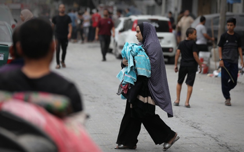 İsrail hərbçiləri Qəzzadan bir milyona yaxın dinc sakinin təxliyəsinə şərait yaradıb