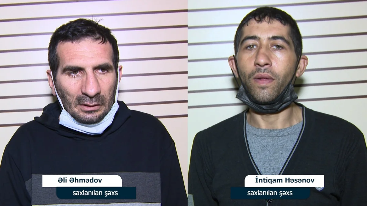 Bakıda narkotik və silah satan şəxslər həbs edilib