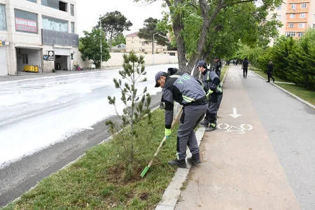Bakıda növbəti ümumşəhər iməcliyi keçirilib - YENİLƏNİB