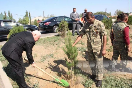 В западном регионе Азербайджана почтили память шехидов