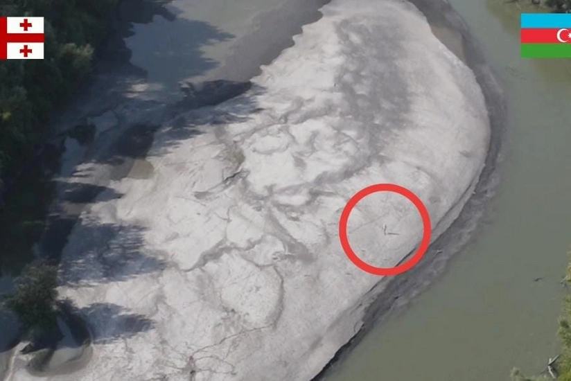 Drone helps detect violator of Azerbaijan-Georgia border