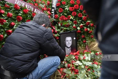 Aktyor Azər Baxşəliyev dəfn olunub - YENİLƏNİB-3