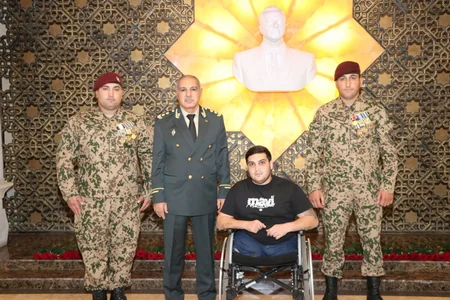 Hərbi Prokurorluqda qazilərlə görüş keçirilib