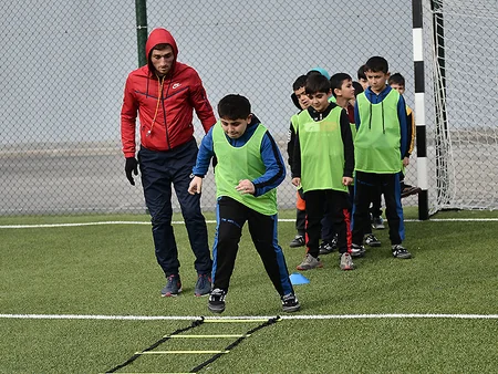 Şamaxıda futbol məktəbi fəaliyyətə başlayıb