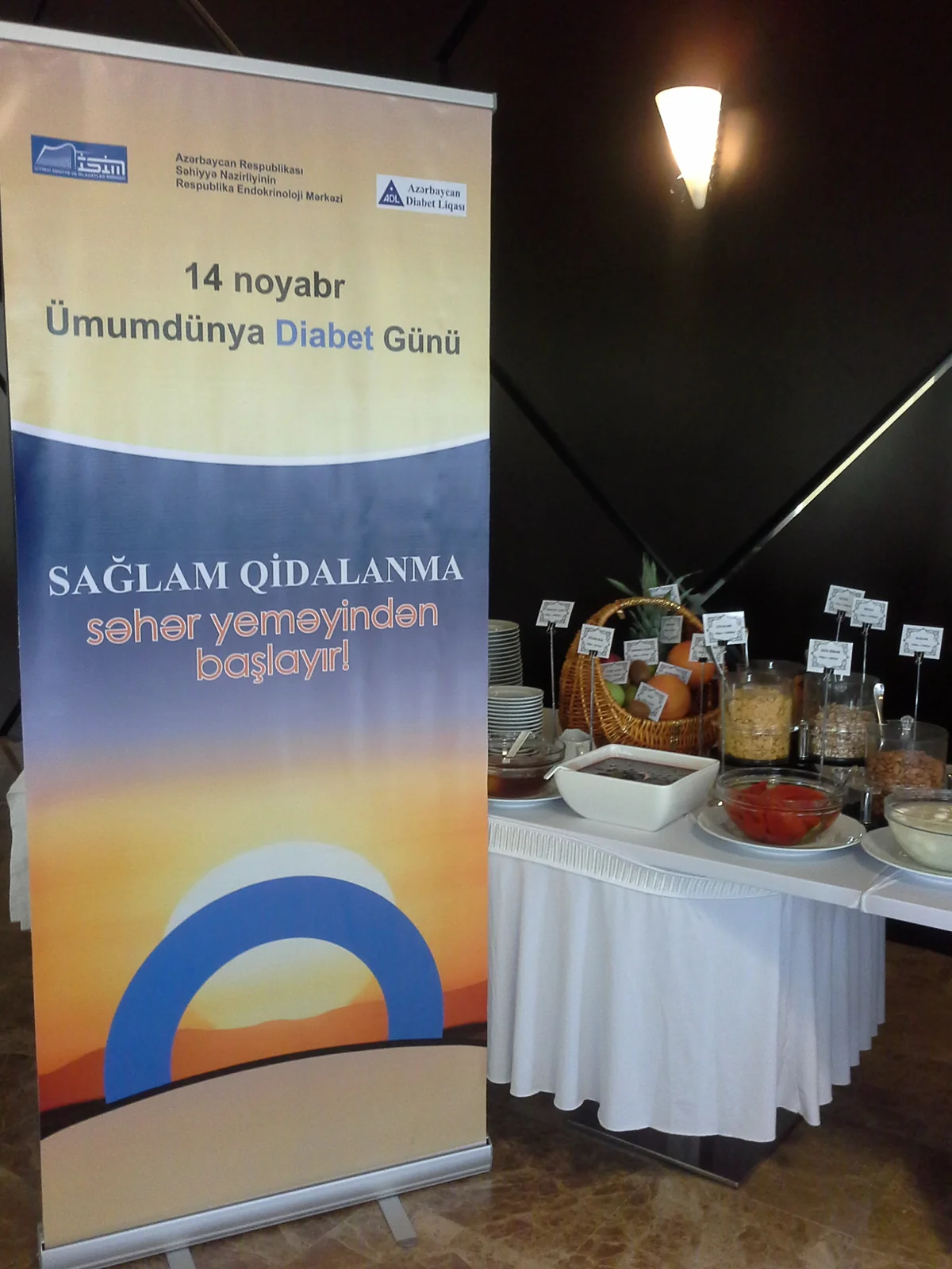Bakıda Ümumdünya Diabet Günü münasibətilə tədbir keçirilib