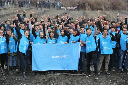 IDEA-nın dəstəyi ilə Qəbələdə 7000 ədəd akasiya ağacı əkilib
