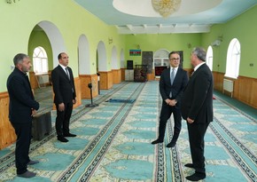  Dövlət Komitəsinin sədri Hacıqabulda məscidləri ziyarət edib