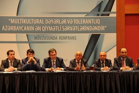 Bakıda ​Multikultural dəyərlər və tolerantlıq Azərbaycanın ən qiymətli sərvətlərindəndir mövzusunda konfrans keçirilib