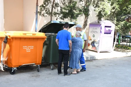 Xəzər rayonunda 400-dən çox zibil konteyner meydançası yaradılıb