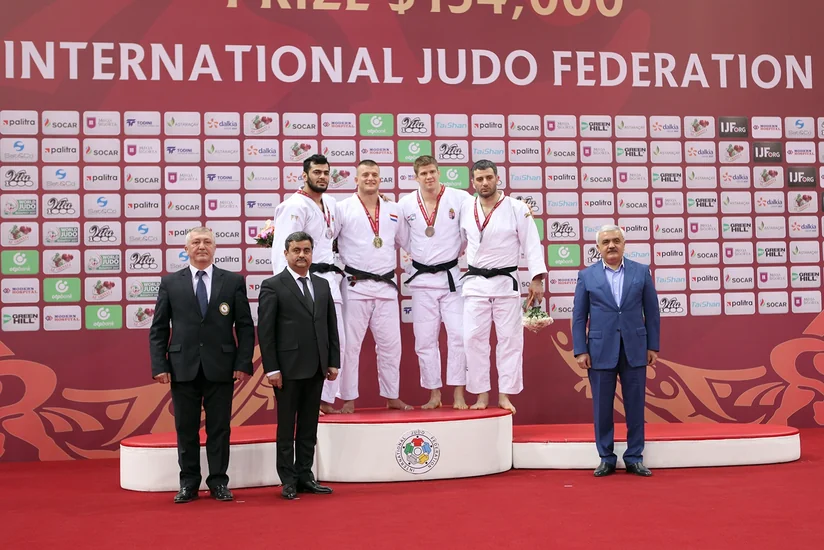 Azərbaycan cüdo yığması Böyük Dəbilqə turnirində 7 medalla ümumi hesabda 2-ci yeri tutub