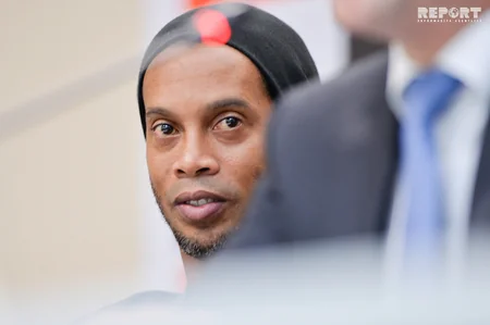 Ronaldinyo: Azərbaycan haqqında əvvəllər də yaxşı sözlər eşitmişdim - ƏLAVƏ OLUNUB