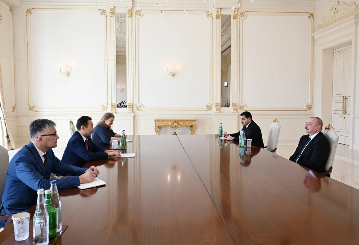 Президент Ильхам Алиев принял генерального секретаря СВМДА