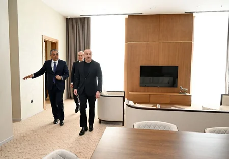 Prezident İlham Əliyev “Laçın” İstirahət Kompleksinin açılışında iştirak edib