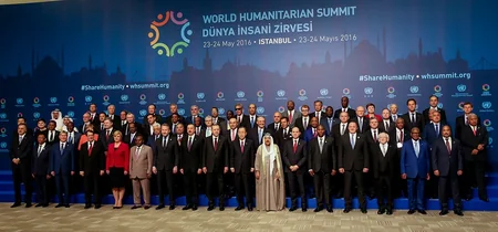Prezident İlham Əliyev İstanbulda Dünya Humanitar Sammitində iştirak edir - FOTO