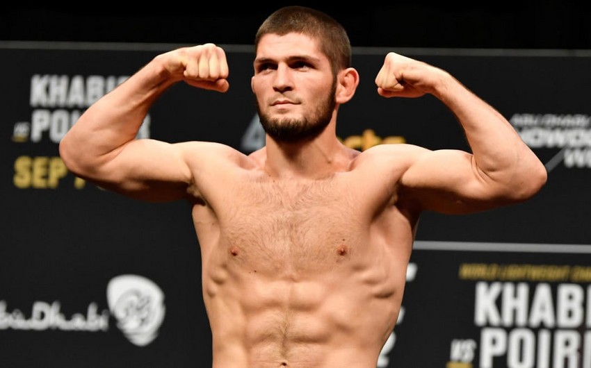 Khabib Nurmagomedov returns to training 